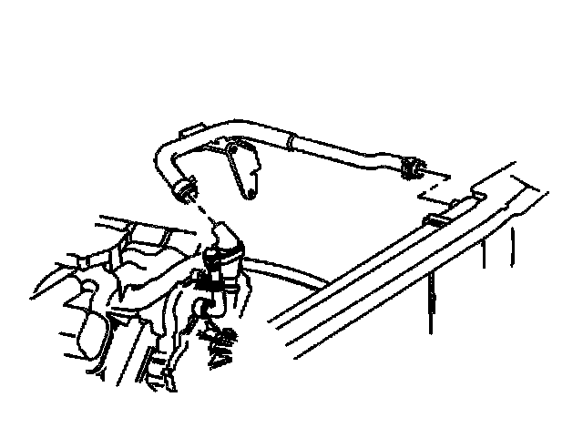Factory diagram — Radiator Hose