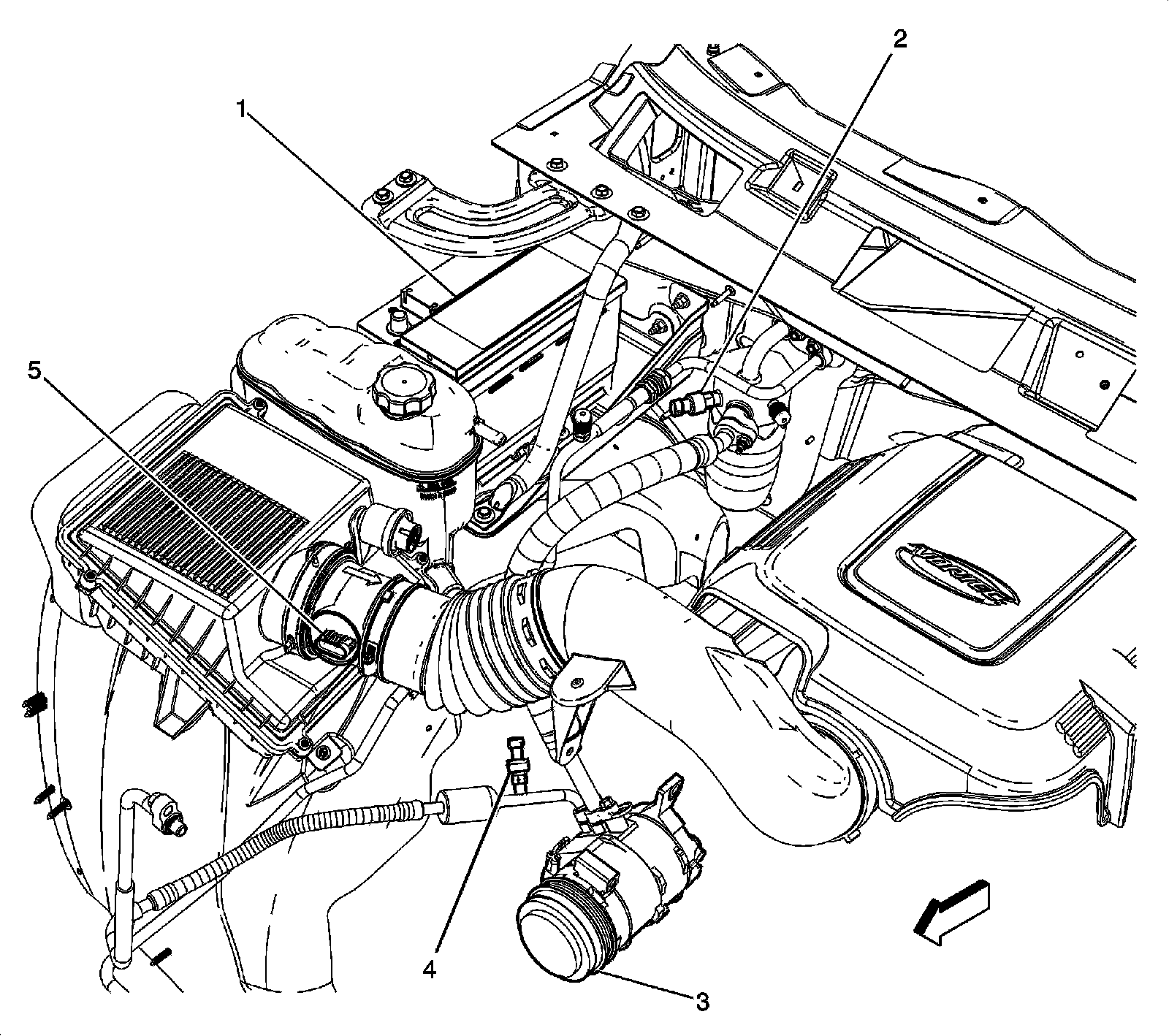 Factory diagram — Air Flow Meter/Sensor