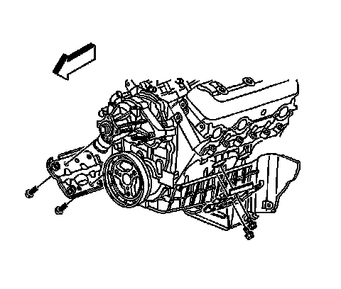 Factory diagram — Engine Mount