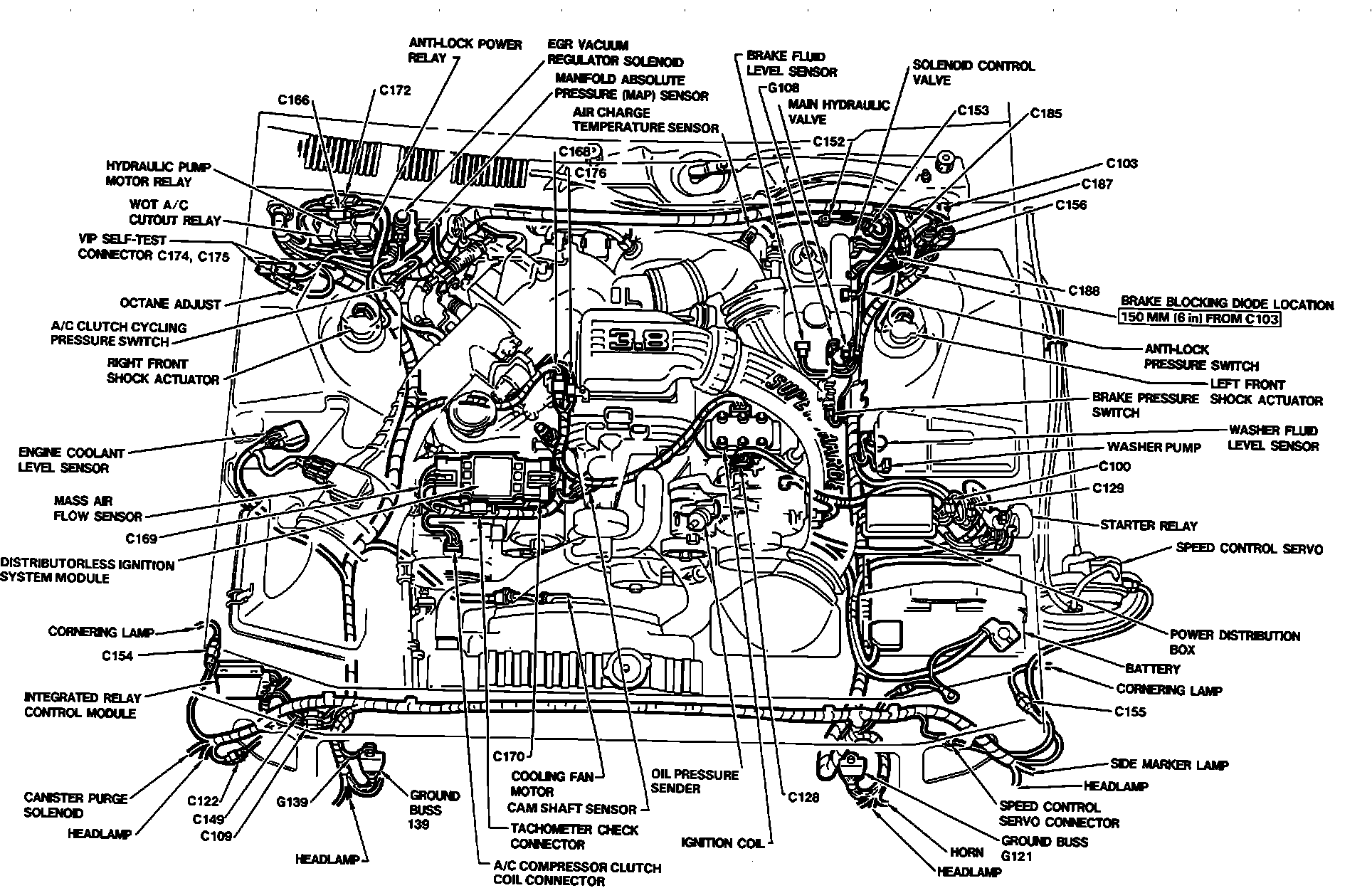 Factory diagram — Ignition Control Module
