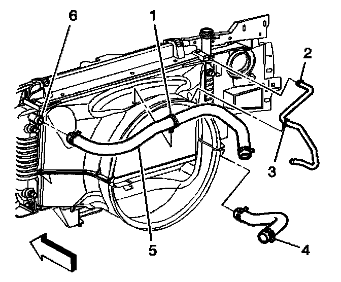 Factory diagram — Radiator