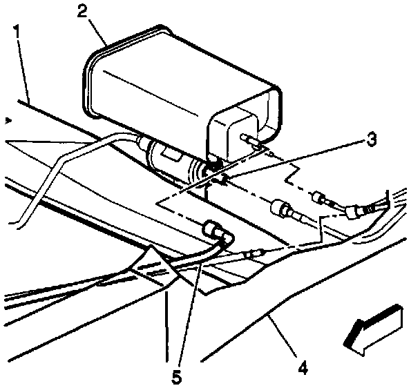 Factory diagram — Evaporative Emission Control Canister