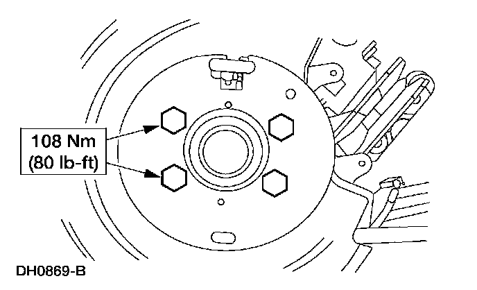 Factory diagram — Brake Rotor/Disc