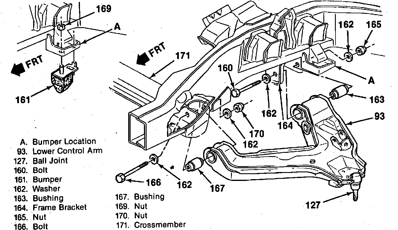 Factory diagram — Control Arm