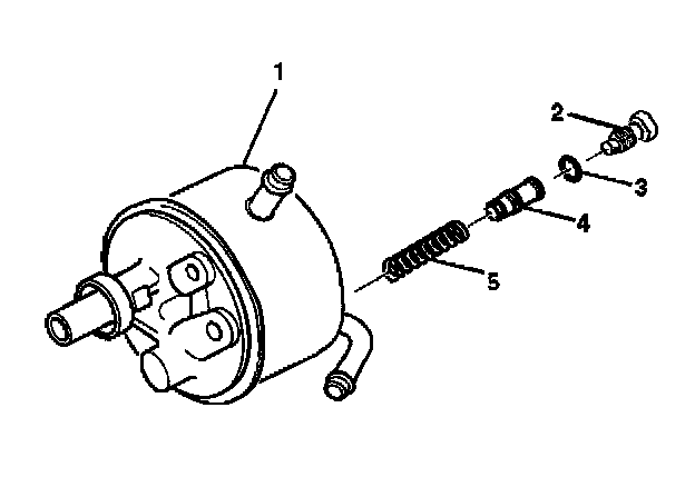 Factory diagram — Power Steering Pump