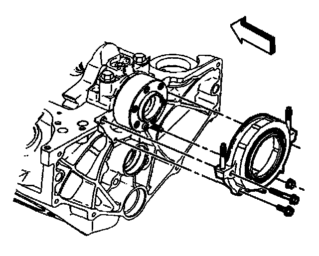 Factory diagram — Rear Crankshaft Main Bearing Seal