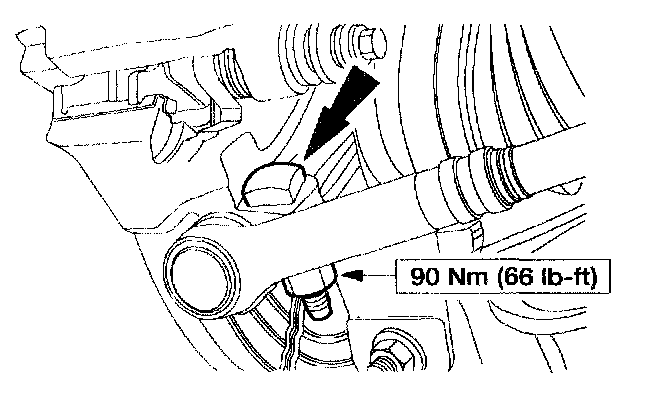 Factory diagram — Rear Knuckle Alignment Link
