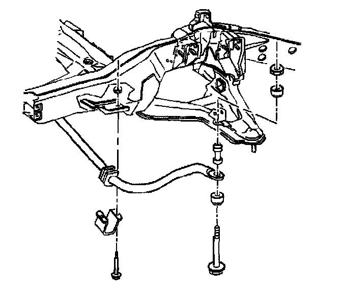 Factory diagram — Stabilizer Bushing
