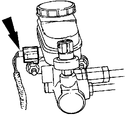 Factory diagram — Brake Master Cylinder