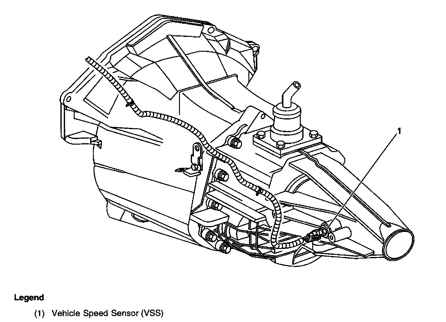 Factory diagram — Vehicle Speed Sensor