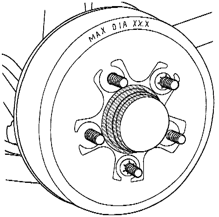 Factory diagram — Brake Hose/Line