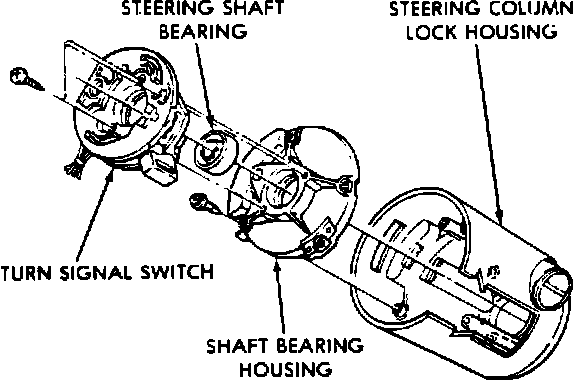 Factory diagram — Turn Signal Switch