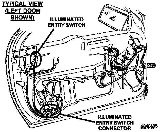 Factory diagram — Door Switch