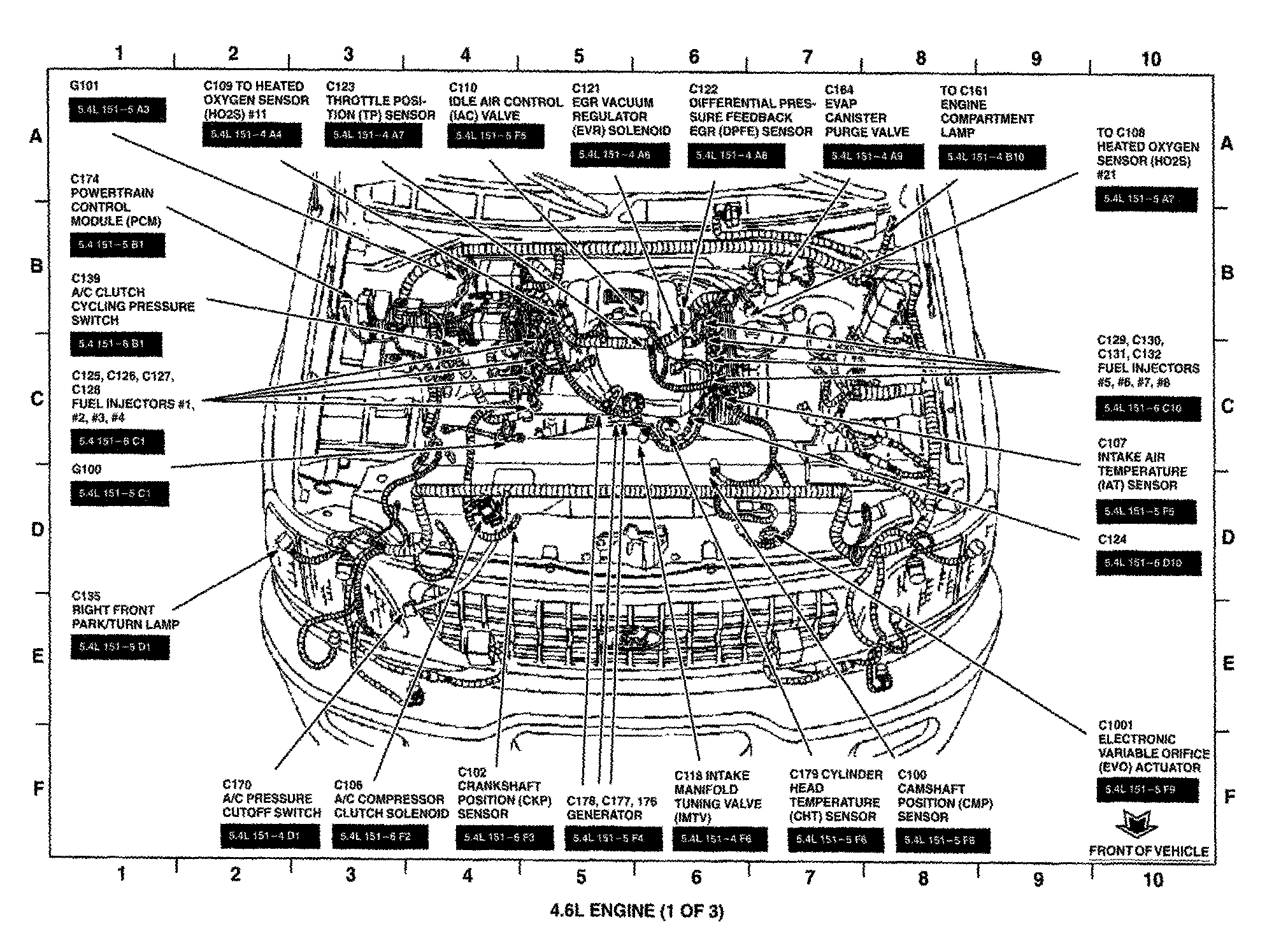 Factory diagram — Engine Control Module