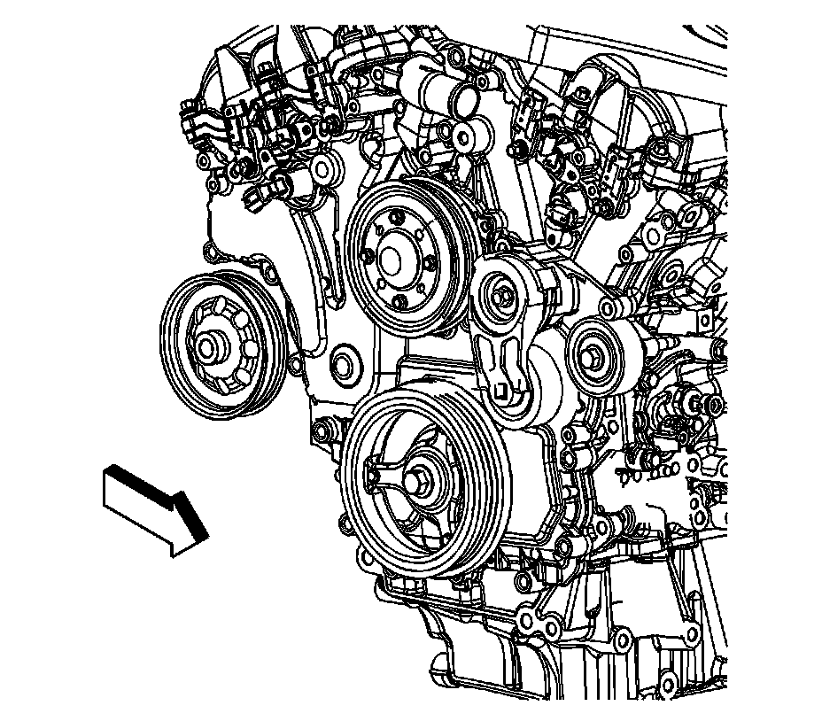 Factory diagram — Drive Belt Tensioner