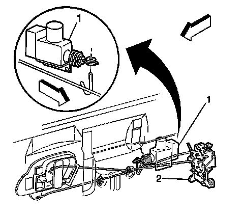 Factory diagram — Power Door Lock Actuator