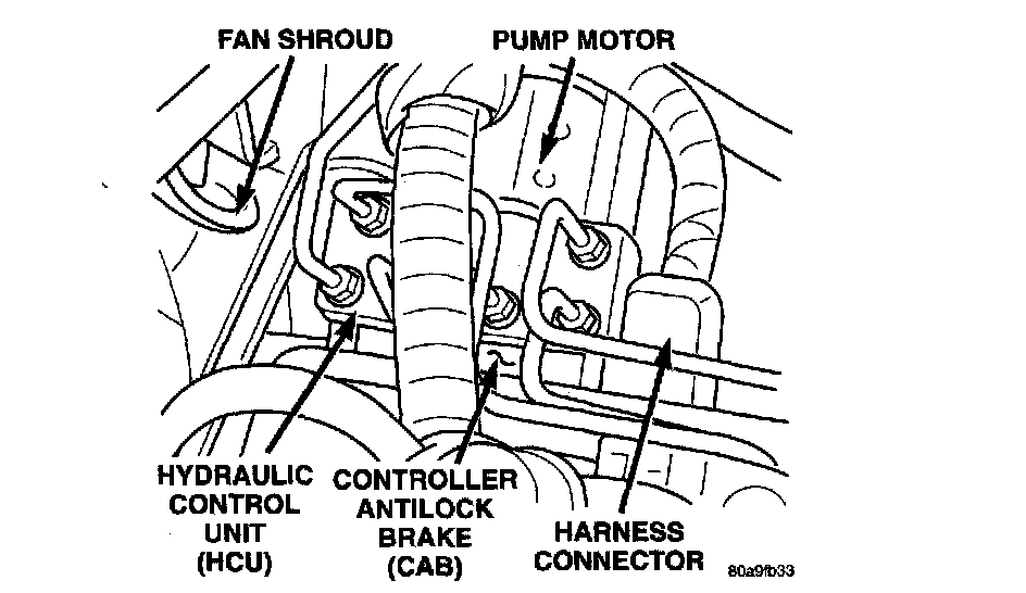 Factory diagram — Electronic Brake Control Module