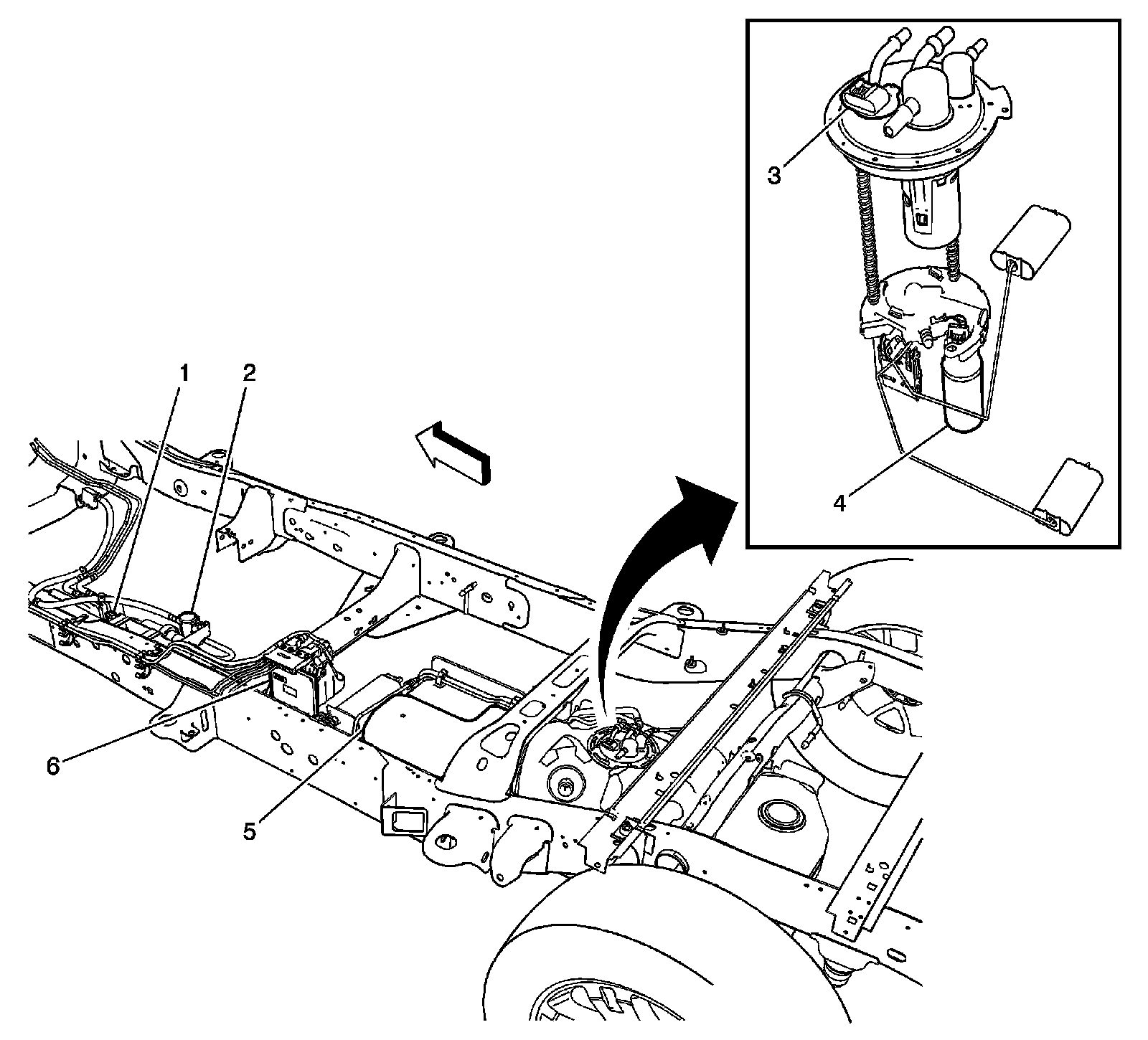 Factory diagram — Fuel Tank