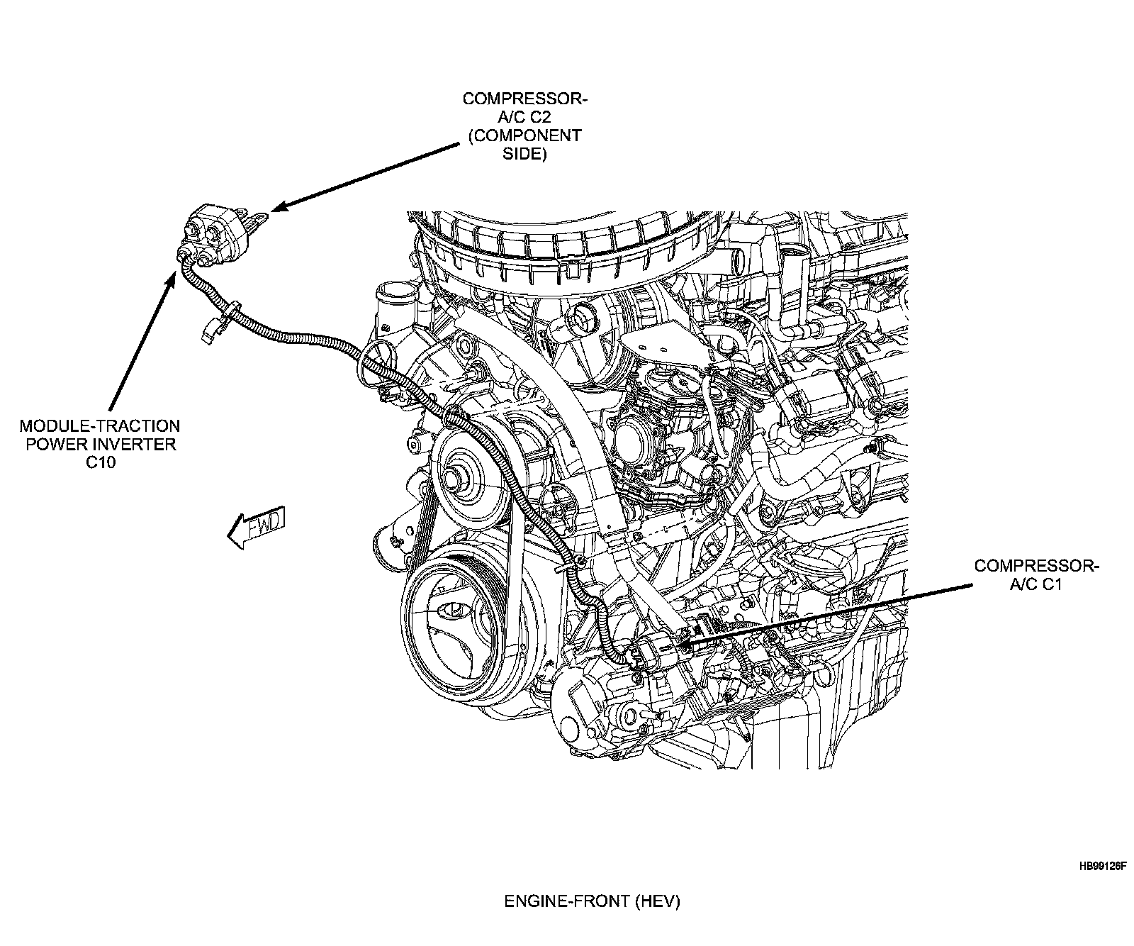 Factory diagram — Compressor HVAC