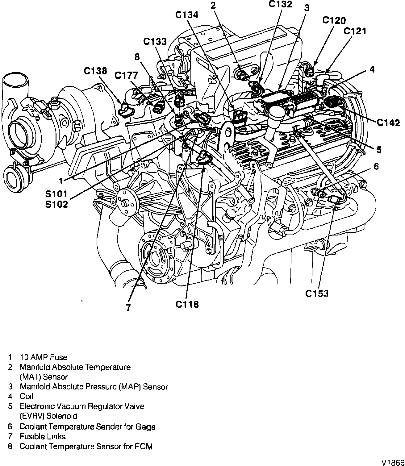 Factory diagram — Air Temperature Sensor ( Ambient / Intake )