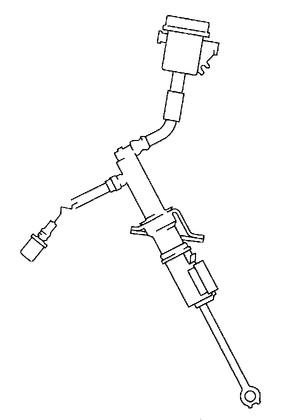 Factory diagram — Clutch Master Cylinder