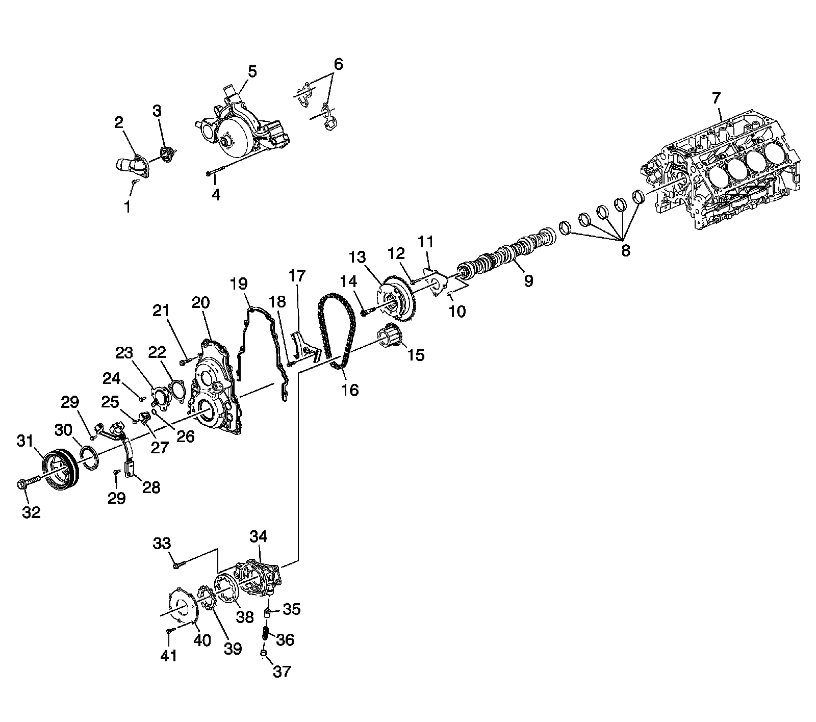 Factory diagram — Variable Valve Timing Solenoid