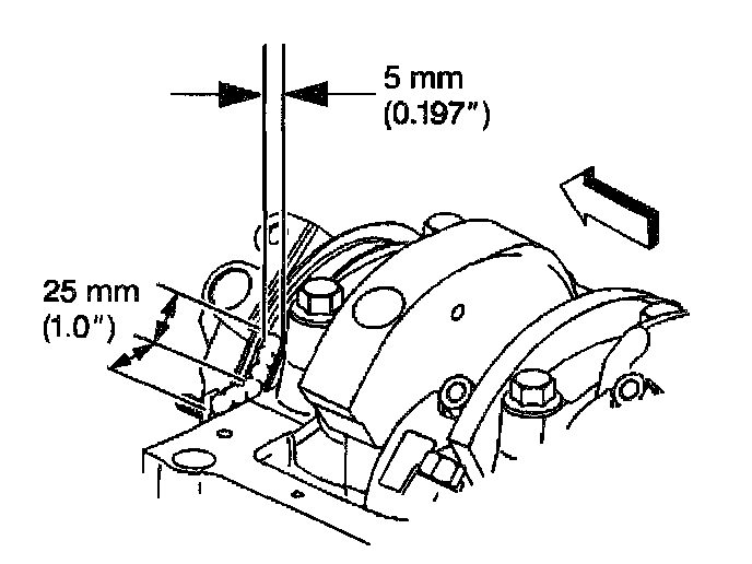 Factory diagram — Oil Pan