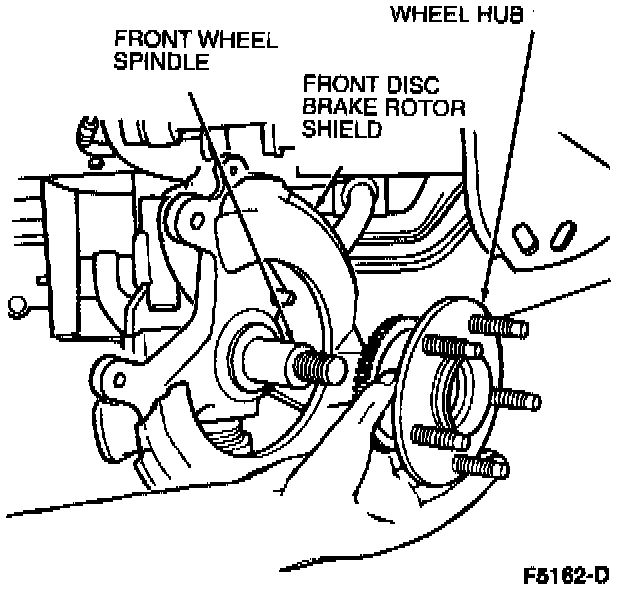 Factory diagram — Wheel Bearing