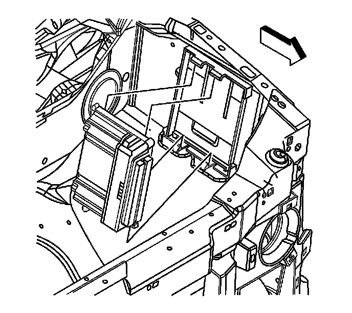 Factory diagram — Engine Control Module