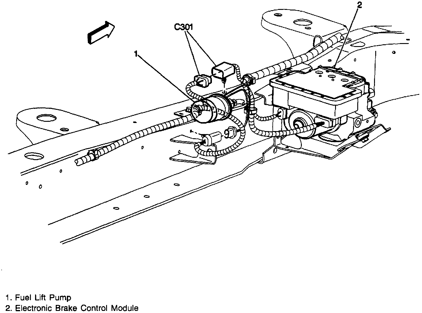 Factory diagram — Fuel Pump