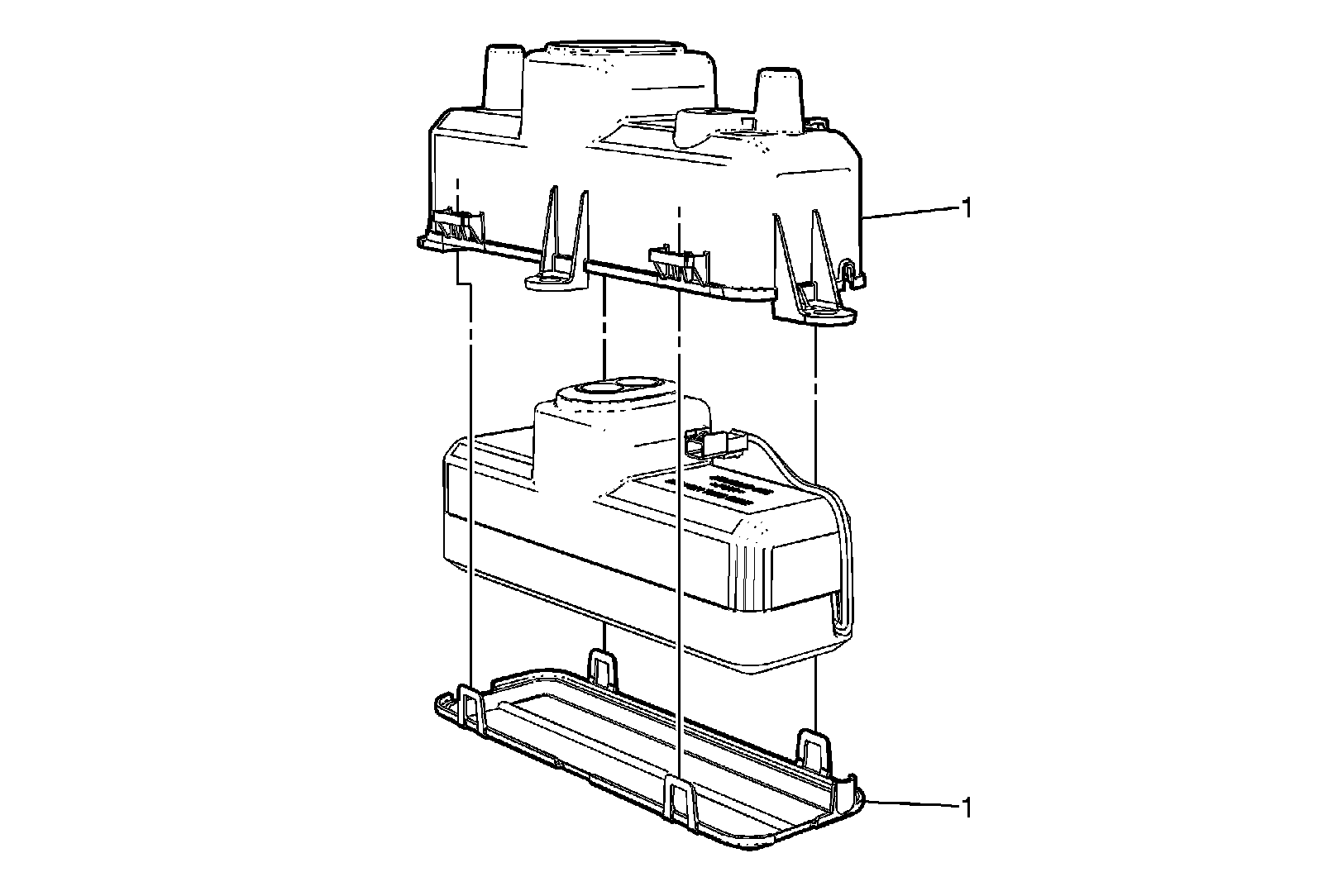 Factory diagram — Trunk / Liftgate Hydraulic Pump