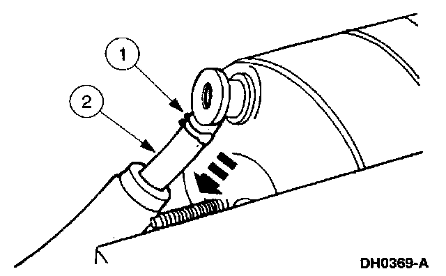 Factory diagram — Vacuum Brake Booster