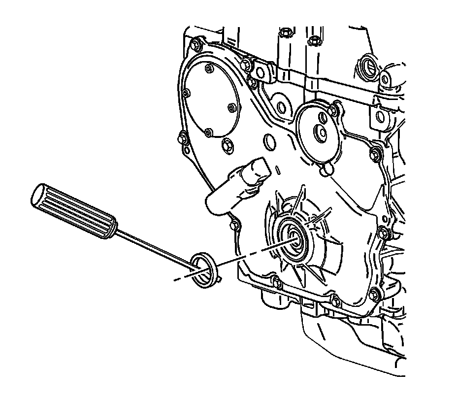 Factory diagram — Front Crankshaft Seal
