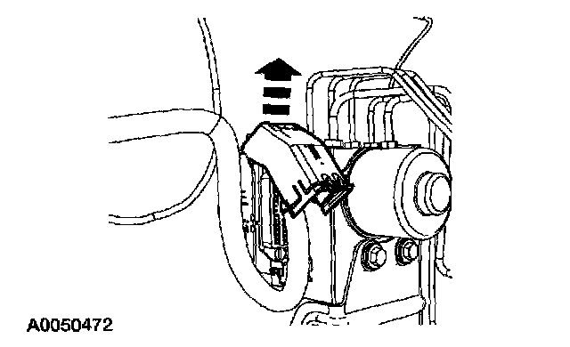Factory diagram — Hydraulic Control Assembly - Antilock Brakes