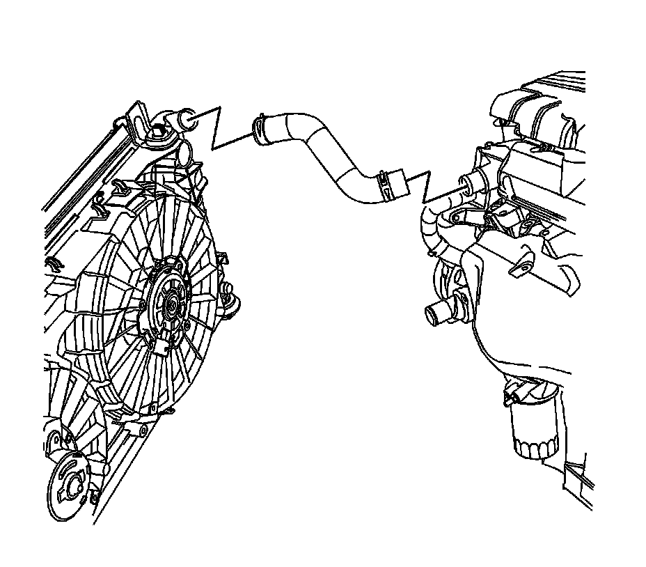 Factory diagram — Radiator Hose