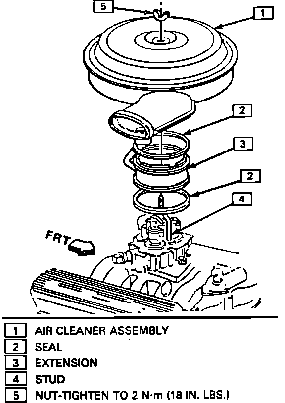 Factory diagram — Air Cleaner Housing