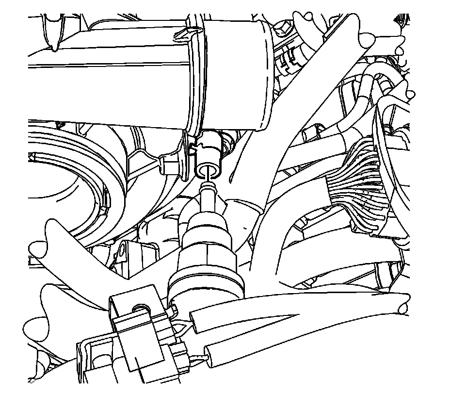 Factory diagram — Turbocharger Coolant Line