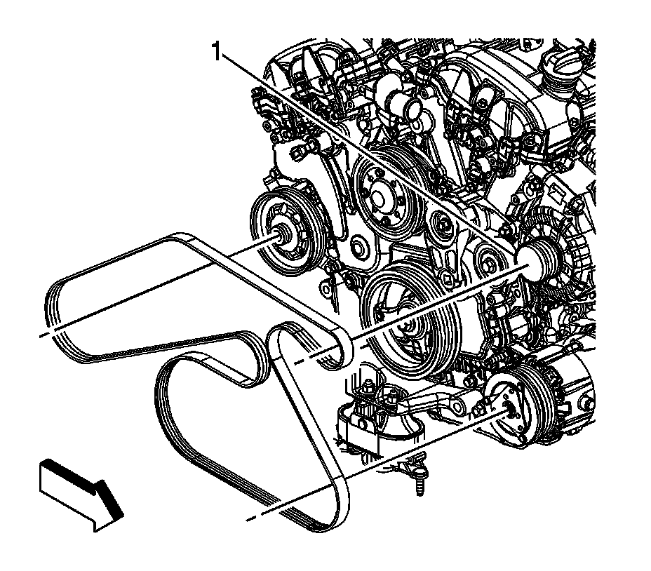 Factory diagram — Drive Belt