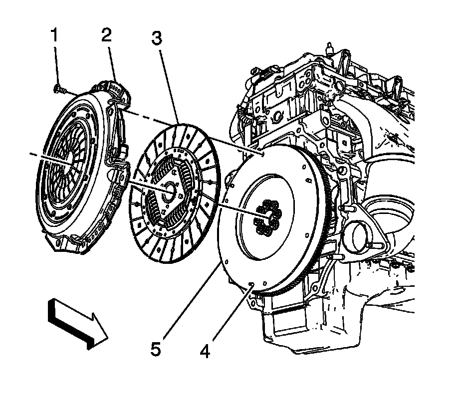 Factory diagram — Clutch Disc
