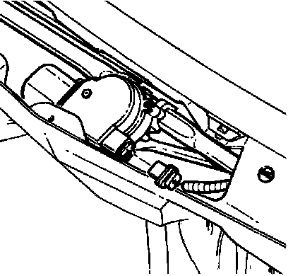 Factory diagram — Wiper Gear Box