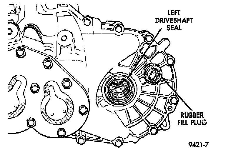 Factory diagram — Manual Transmission/Transaxle