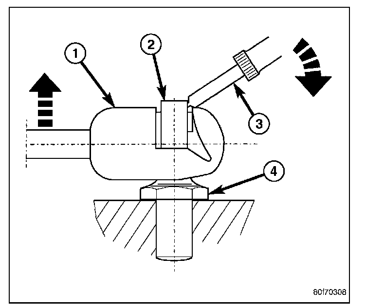 Factory diagram — Trunk / Liftgate Shock / Support