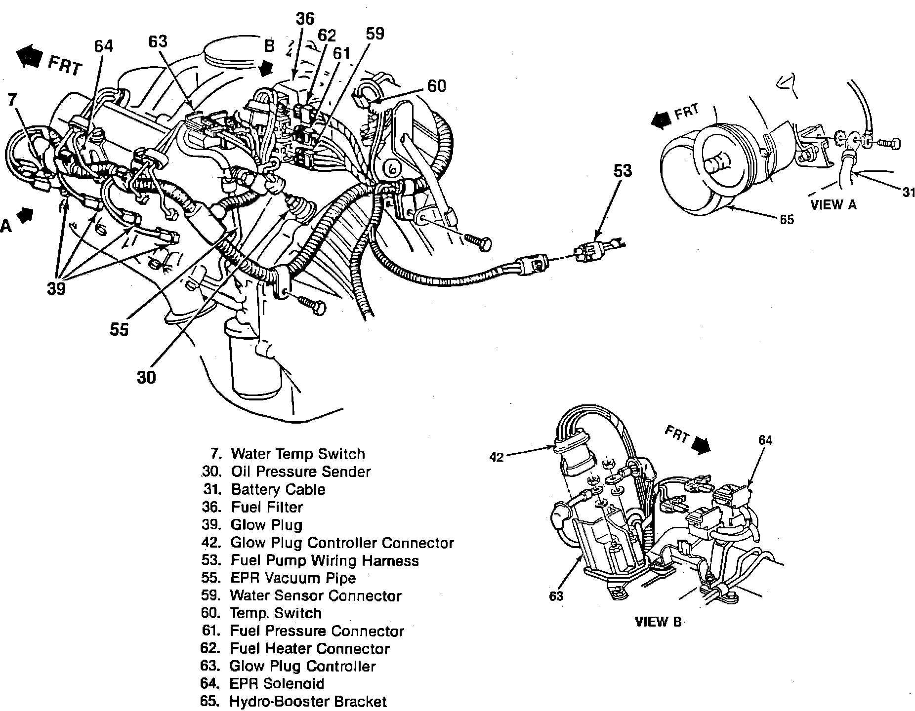 Factory diagram — Miscellaneous Components