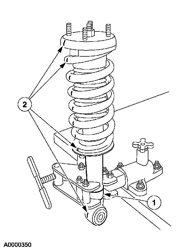 Factory diagram — Suspension Spring ( Coil / Leaf )