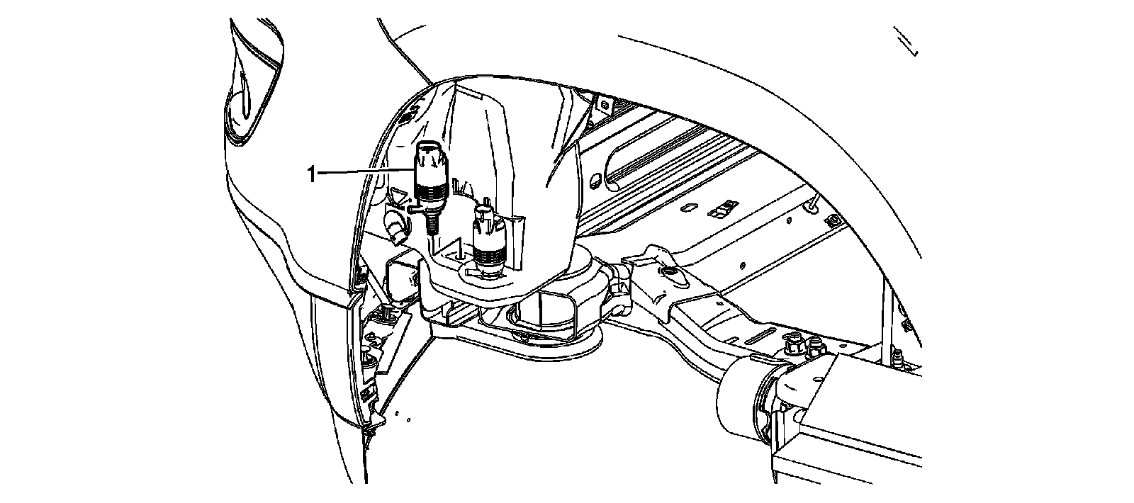 Factory diagram — Windshield Washer Pump