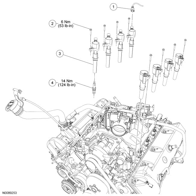 Factory diagram — Ignition Coil