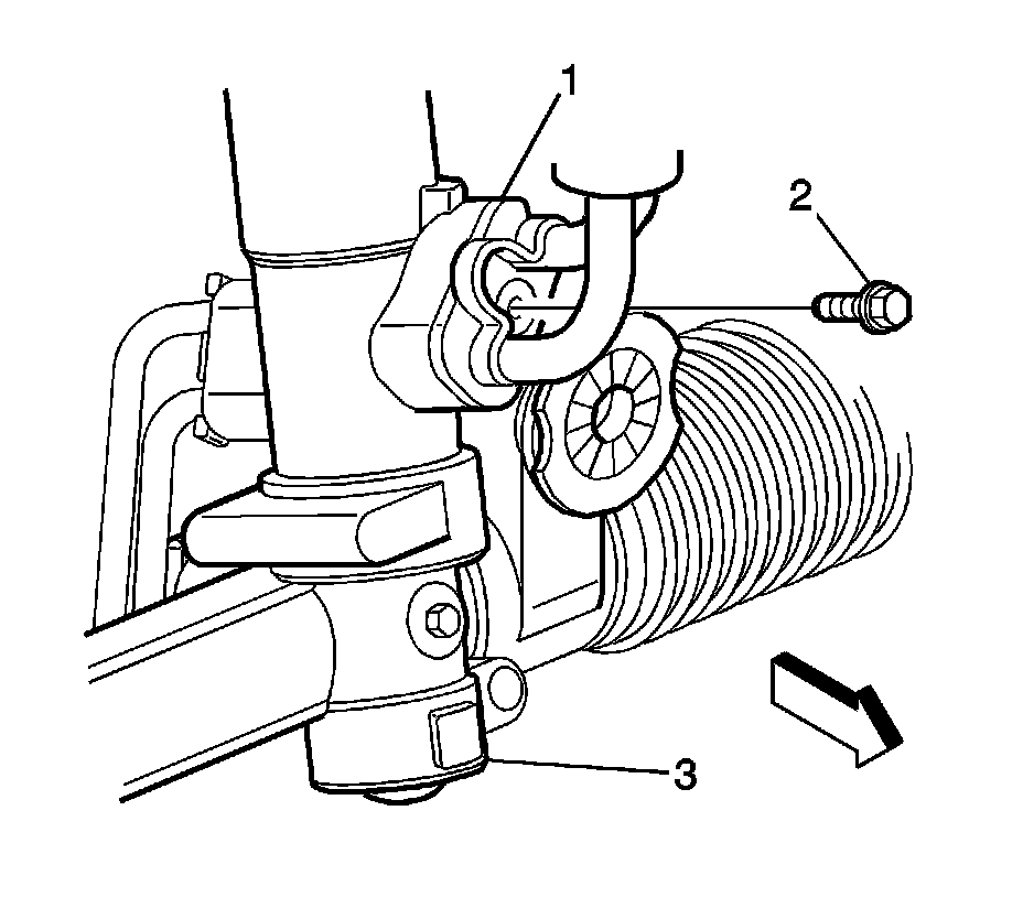 Factory diagram — Power Steering Line/Hose