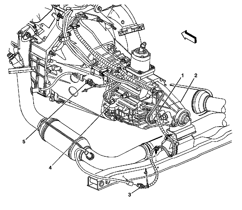 Factory diagram — NV 3500 - Manual Transmission
