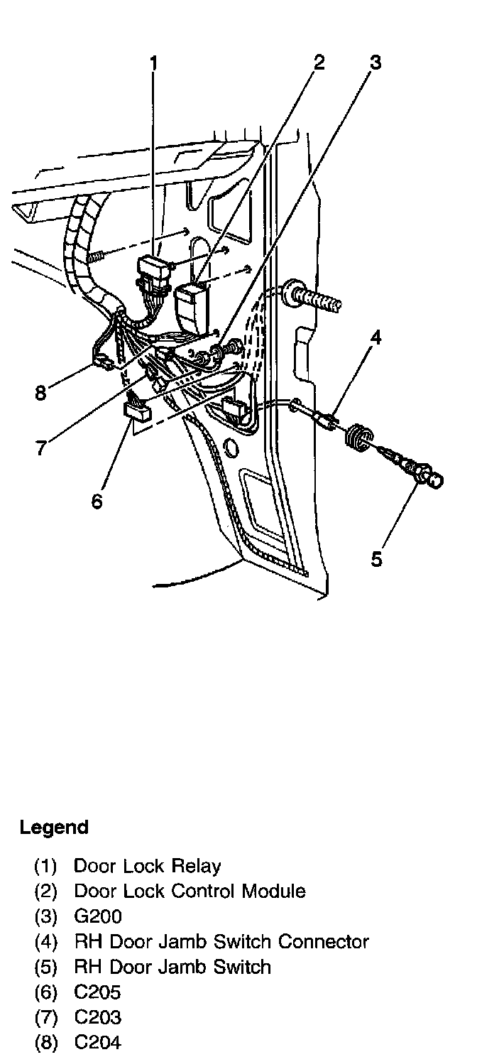 Factory diagram — Connector Locations