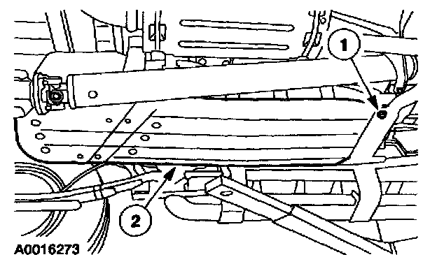 Factory diagram — Fuel Tank Removal and Installation